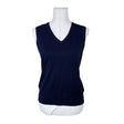 Unisex O.I.S - Knit vest, size 38 - Blue ()