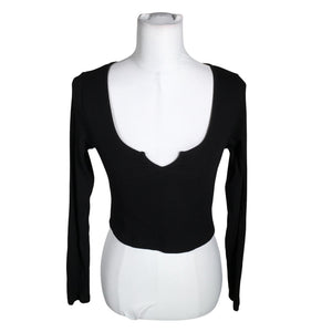 Unisex Even&Odd - Tricot shirt, size 36 - Black (1)