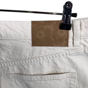 Unisex Marimekko - Denim shorts, size W31 - Beige (3)