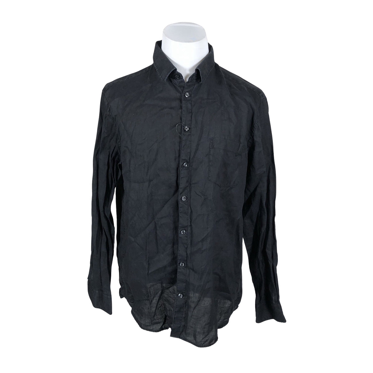 Unisex Celio - Collared shirt, size XXL - Black (1)