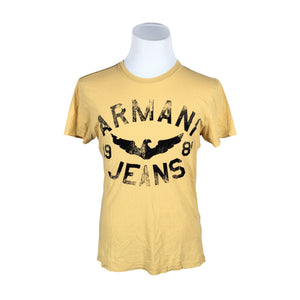 Unisex Armani Jeans - T-shirt, size M - Yellow (1)