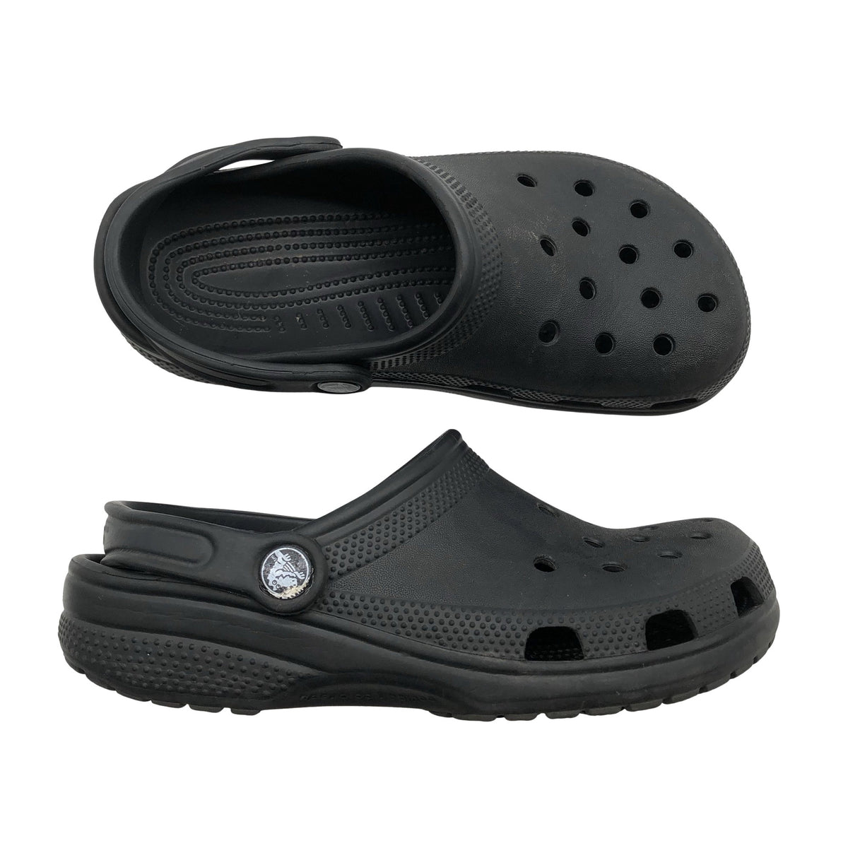 Unisex Crocs - Slip-on shoes, size 36 - Black (1)