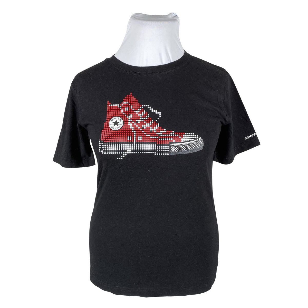 Unisex Converse - T-shirt, size 42 - Black (1)
