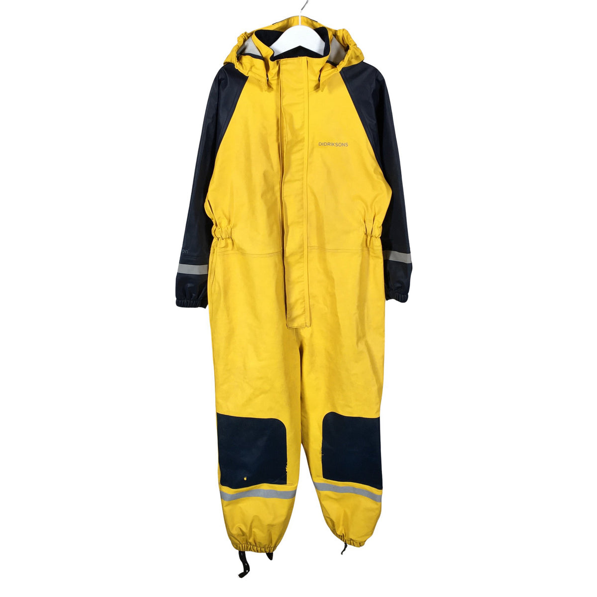 Unisex Didriksons - Rain overall, size 116 - 122 - Yellow (1)