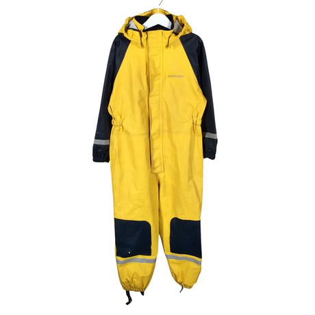 Unisex Didriksons - Rain overall, size 116 - 122 - Yellow ()