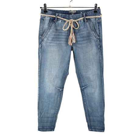Unisex Cream - Slacks, size 38 - Light blue ()