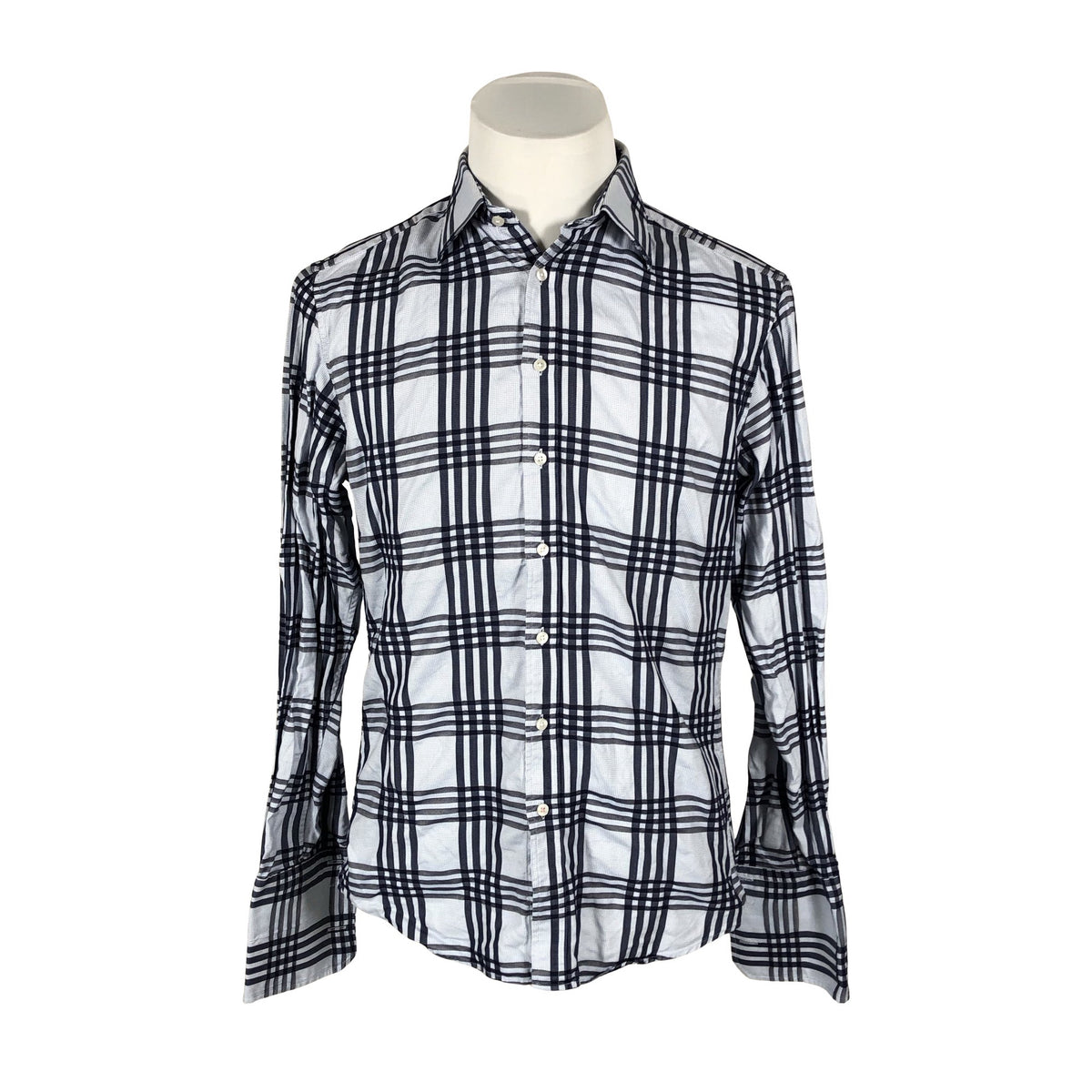 Unisex Thomas Pink - Collared shirt, size L - Blue (1)