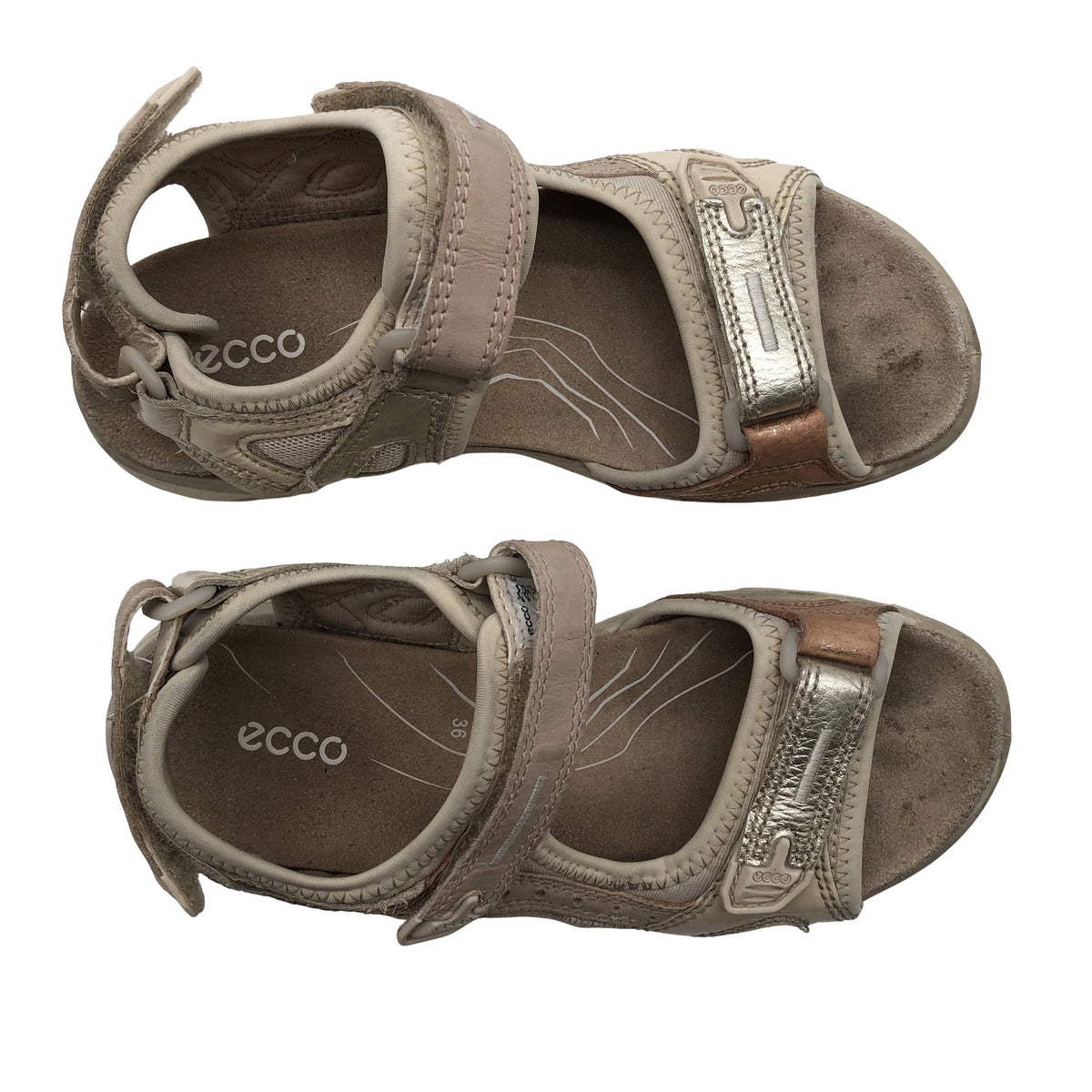 Unisex Ecco - Sandals, size 36 - Beige (1)