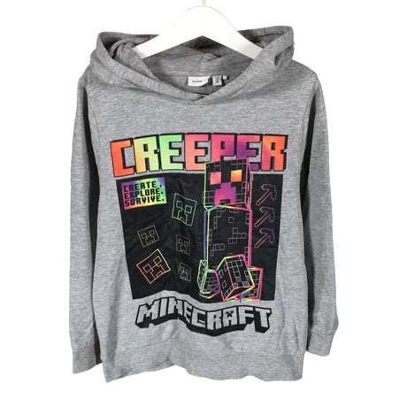 Unisex Name It - Hoodie, size 122 - 128 - Gray ()