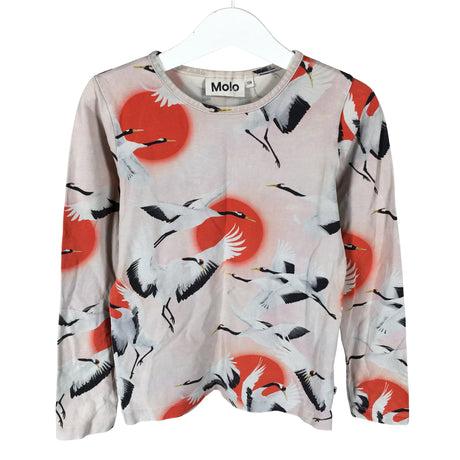 Unisex Molo Kids - Tricot shirt, size 122 - 128 - Light pink ()