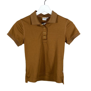 Unisex CRW - Sports shirt, short sleeve, size 158 - 164 - Brown (1)
