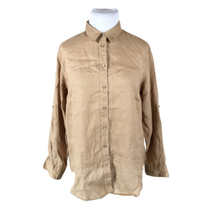 Unisex Lauren Ralph Lauren - Collared shirt, size 42 - Brown (1)