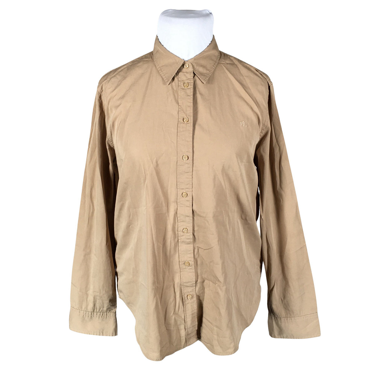 Unisex Lauren Ralph Lauren - Collared shirt, size 42 - Brown (1)