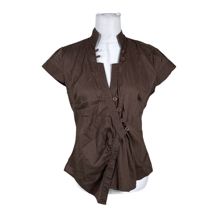 Unisex Next - Collared shirt, size 38 - Brown ()