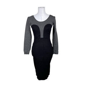 Unisex R/H Studio - Tricot dress, size 38 - Gray (1)