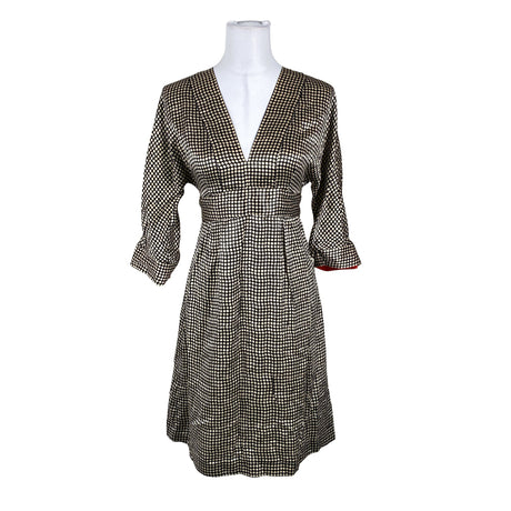 Unisex Tommy Hilfiger - Schiffon dress, size 38 - Brown ()