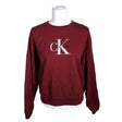 Unisex Calvin Klein Jeans - Sweatshirt, size 38 - Wine red ()