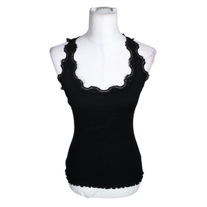 Unisex Rosemunde - Tricot tank top, size 36 - Black (1)
