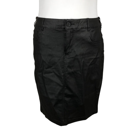 Unisex Zizzi - Fabric skirt, size 48 - Black ()