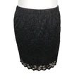 Unisex Zizzi - Tricot skirt, size 42 - Black ()
