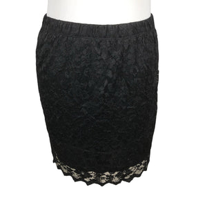 Unisex Zizzi - Tricot skirt, size 42 - Black (1)