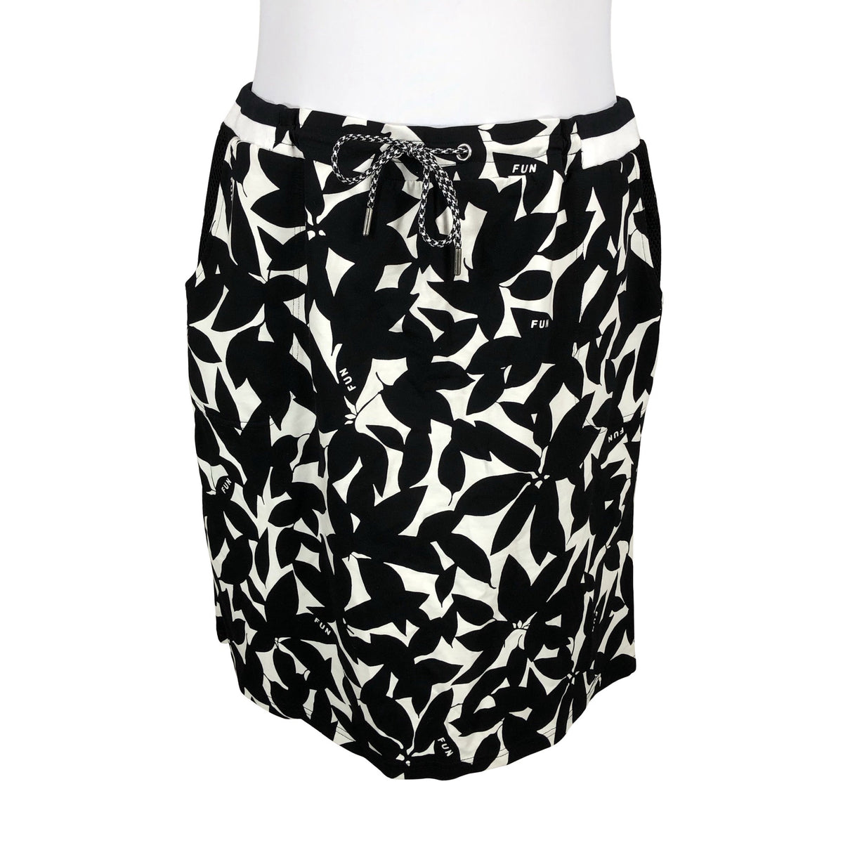 Unisex Betty Barclay - Tricot skirt, size 48 - Black (1)