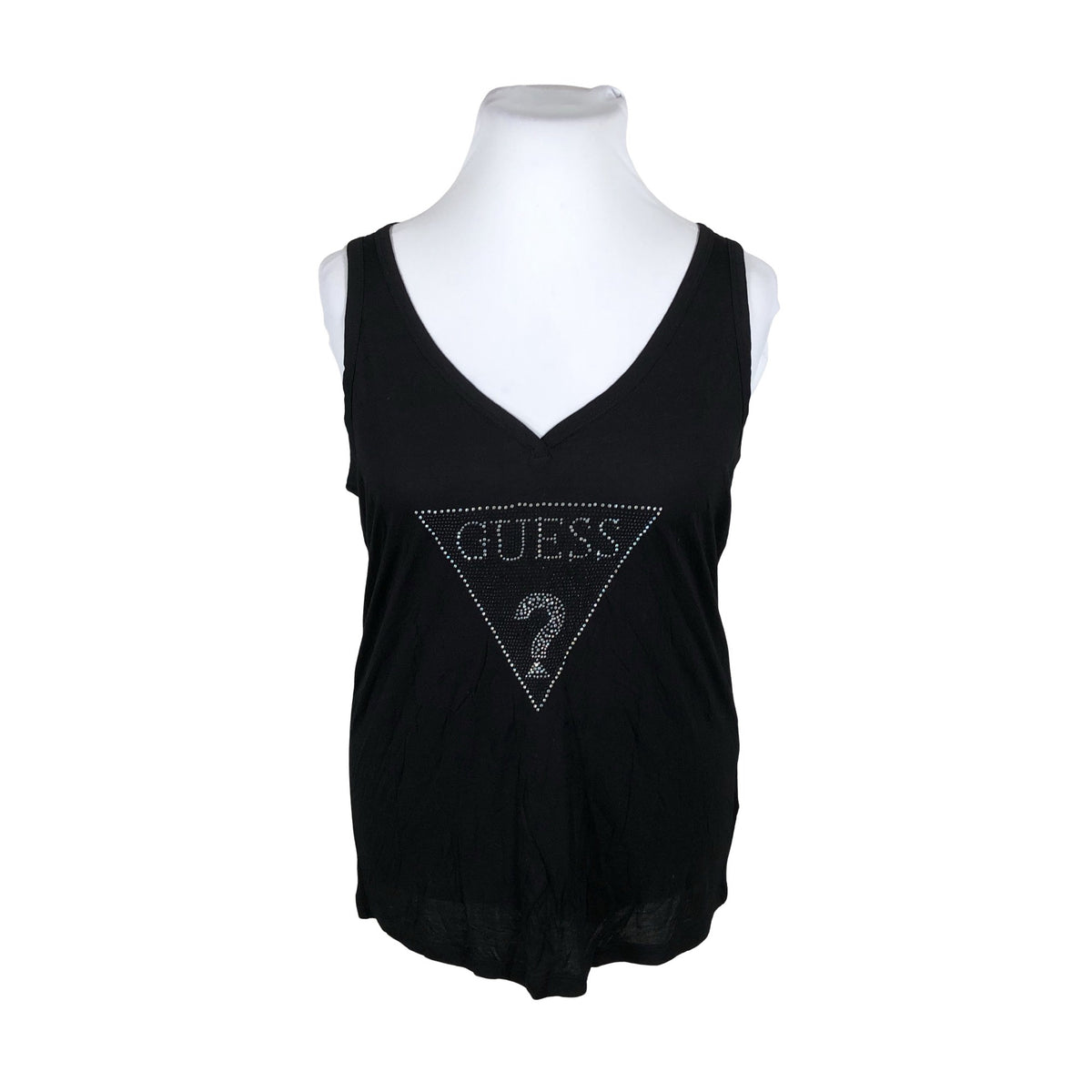 Unisex Guess - Tricot tank top, size 42 - Black (1)