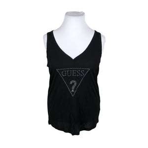 Unisex Guess - Tricot tank top, size 42 - Black (1)