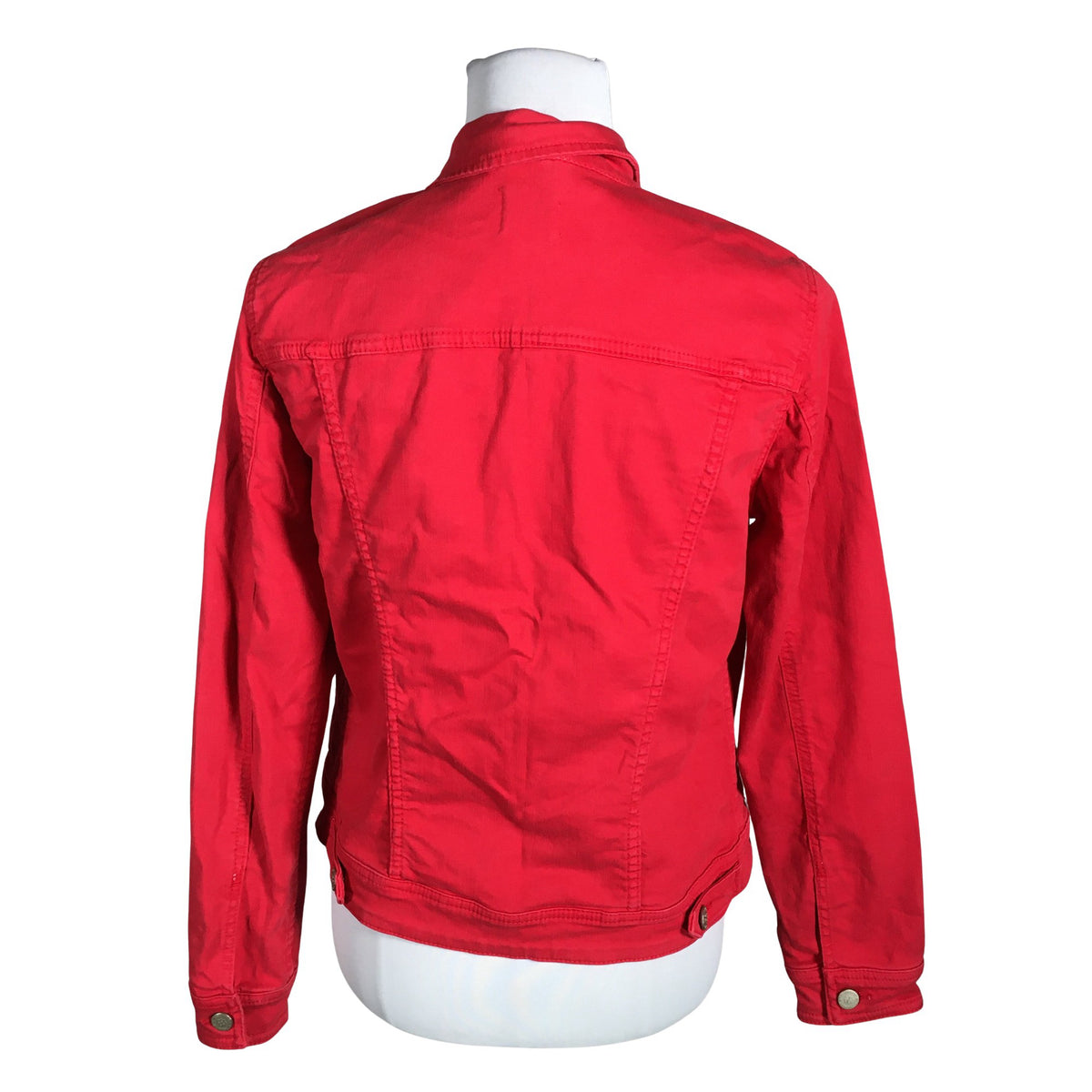 Unisex Encuentro - Denim jacket, size 40 - Red (2)