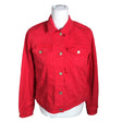 Unisex Encuentro - Denim jacket, size 40 - Red ()