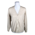 Unisex Cream - Cardigan, size 40 - Beige ()