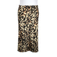 Unisex Y.A.S - Fabric skirt, size 42 - Brown ()