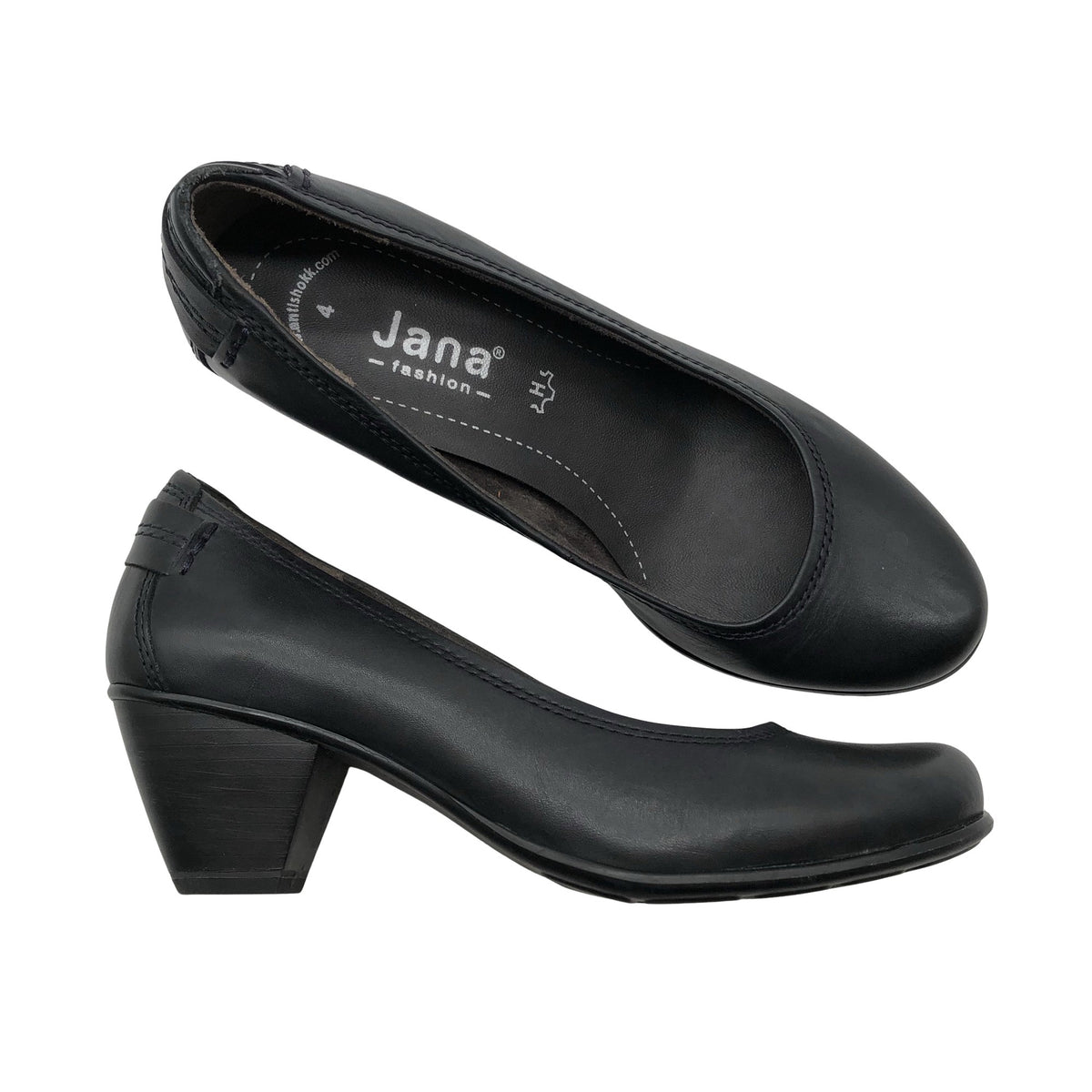 Unisex Jana - High heels, size 37 - Black (1)