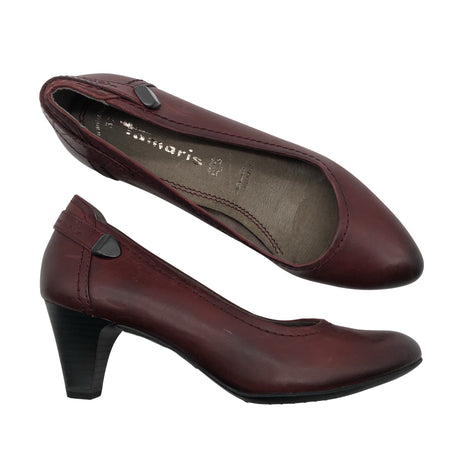 Unisex Tamaris - High heels, size 37 - Brown ()