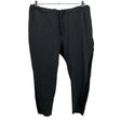 Unisex Zizzi - Tricot pants, size 50 - Black ()