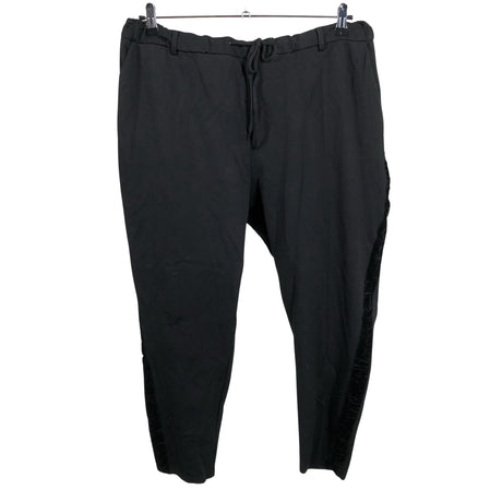 Unisex Zizzi - Tricot pants, size 50 - Black ()