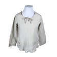 Unisex Classic Woman - Blouse, size 46 - Beige ()