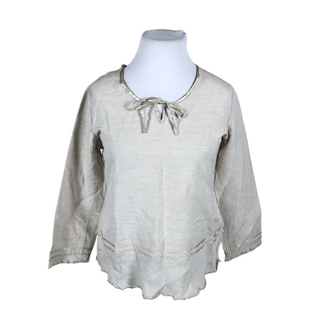 Unisex Classic Woman - Blouse, size 46 - Beige ()