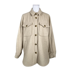 Unisex Part two - Wool coat, size 40 - Beige (1)