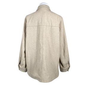Unisex Part two - Wool coat, size 40 - Beige (2)