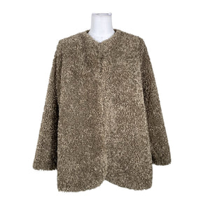 Unisex Gauhar - Faux fur coat, size 38 - Brown (1)