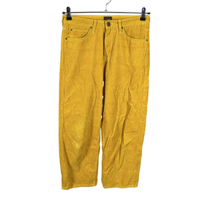 Unisex Lee - Velvet pants, size W28 - Yellow (1)