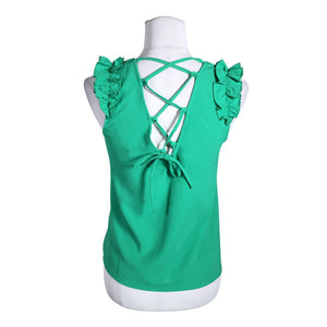 Unisex Naf Naf - Top, size 36 - Green (2)