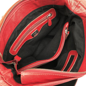 Unisex Saki - Shoulder bag, size Midi - Red (3)