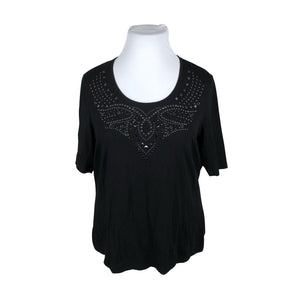 Unisex Gerry Weber - T-shirt, size 46 - Black (1)