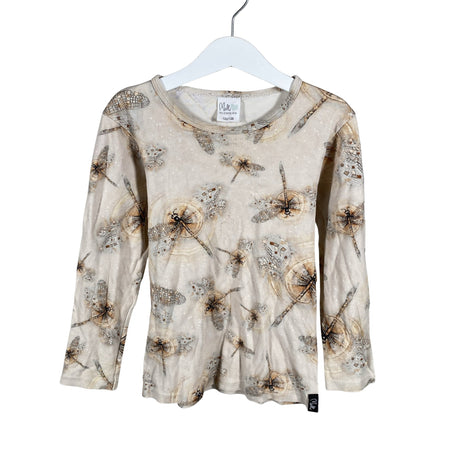 Unisex Melli - Tricot shirt, size 122 - 128 - Beige ()