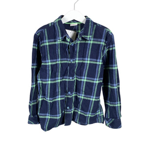 Unisex s.Oliver - Flannel shirt, size 116 - 122 - Blue (1)