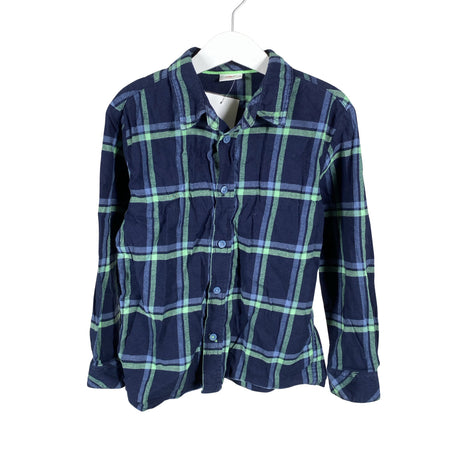 Unisex s.Oliver - Flannel shirt, size 116 - 122 - Blue ()