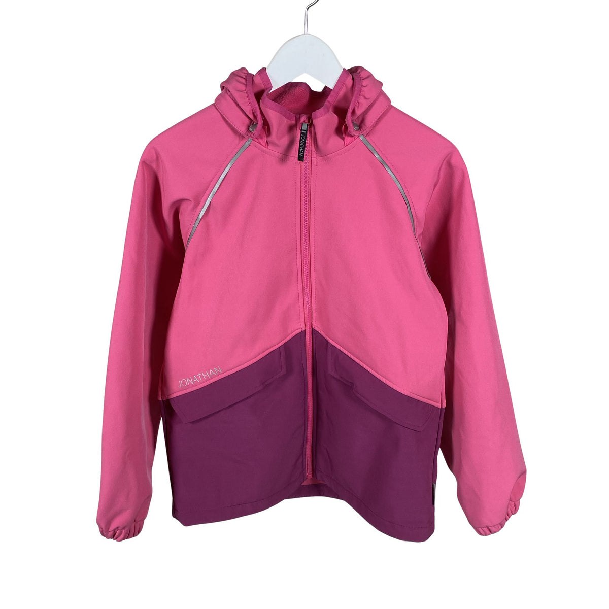 Unisex Jonathan - Soft shell jacket, size 152 - 158 - Light pink (1)