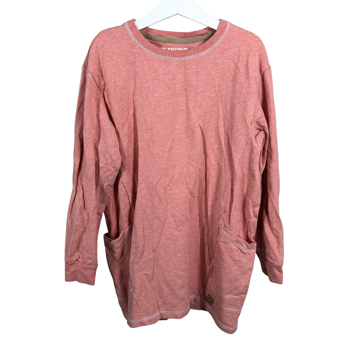 Unisex Reima - Sweatshirt tunic, size 128 - 134 - Light pink (1)